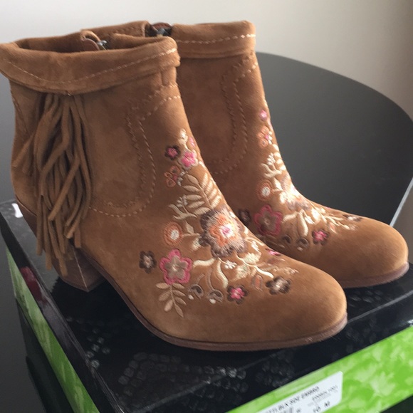 Sam Edelman Shoes - Sam Edelman Letti Whiskey Suede Booties